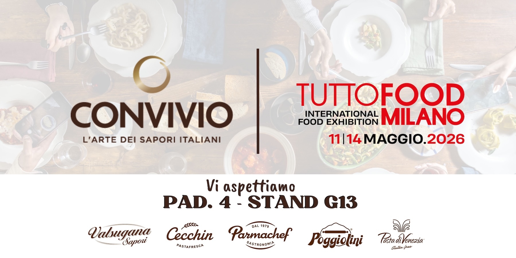Convivio banner Tuttofood